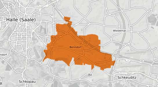 Mietspiegelkarte Kabelsketal