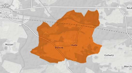 Mietspiegelkarte Kade