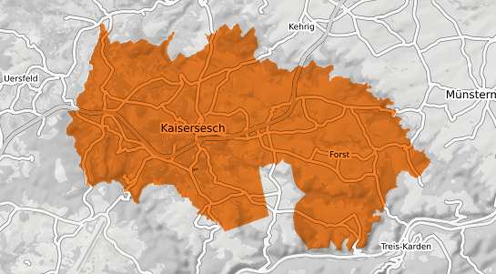 Mietspiegelkarte Kaisersesch