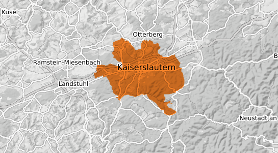 Mietspiegelkarte Kaiserslautern