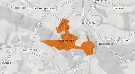 Mietspiegelkarte Kallmerode