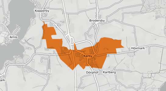 Mietspiegelkarte Karby Schwansen