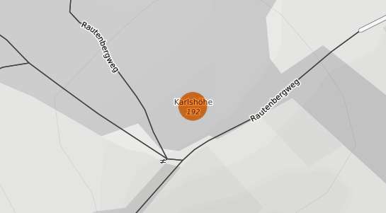 Mietspiegelkarte Karlshoehe b. Bischbrunn