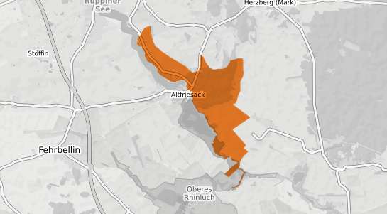 Mietspiegelkarte Karwe b. Neuruppin