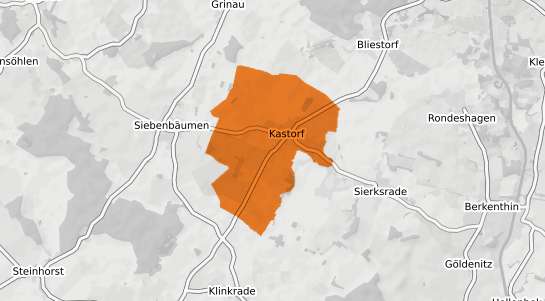 Mietspiegelkarte Kastorf b. Ludwigslust