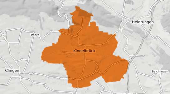 Mietspiegelkarte Kindelbrueck