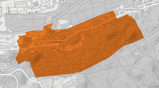 Mietspiegelkarte Kindsbach Forsthaus