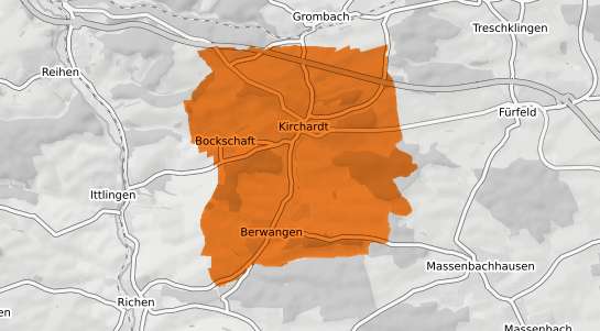 Mietspiegelkarte Kirchardt