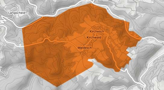 Mietspiegelkarte Kirchwald b. Mayen