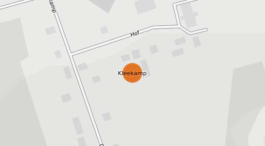 Mietspiegelkarte Kleekamp b. Warin