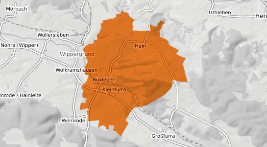 Mietspiegelkarte Kleinfurra