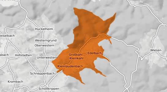 Mietspiegelkarte Kleinkahl