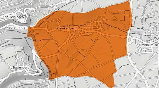 Mietspiegelkarte Kleinkarlbach