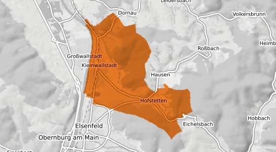 Mietspiegelkarte Kleinwallstadt