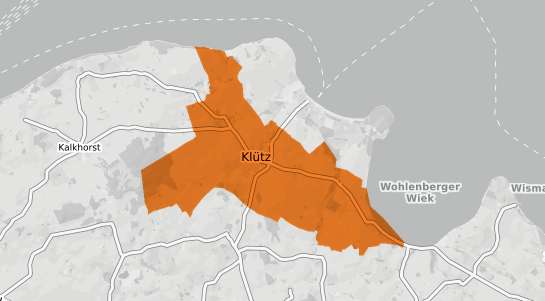 Mietspiegelkarte Kluetz