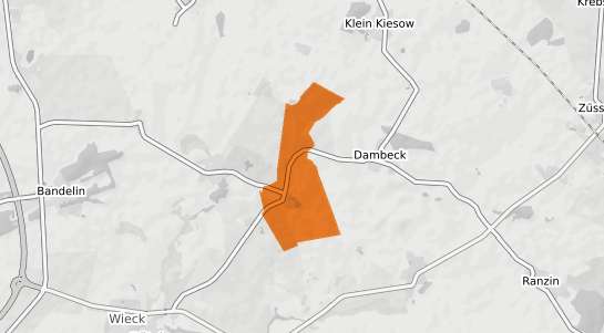 Mietspiegelkarte Koelzin b. Greifswald