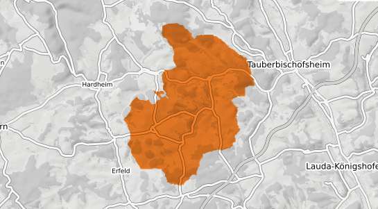 Mietspiegelkarte K&ouml;nigheim