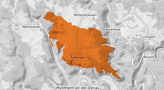 Mietspiegelkarte Kolbingen