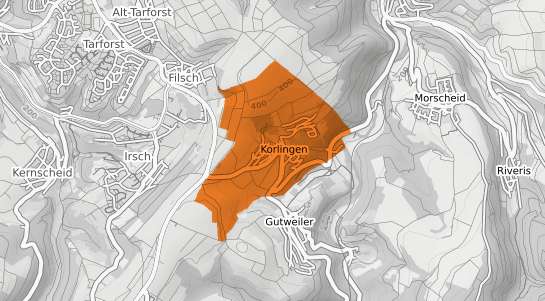 Mietspiegelkarte Korlingen