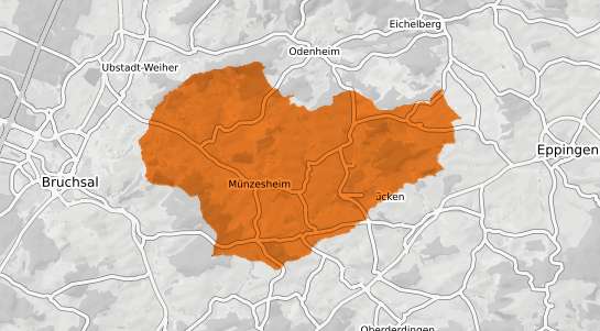 Mietspiegelkarte Kraichtal