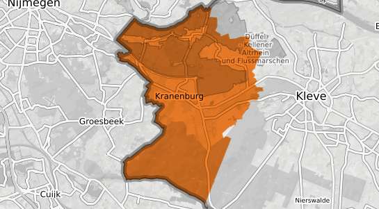 Mietspiegelkarte Kranenburg Niederelbe
