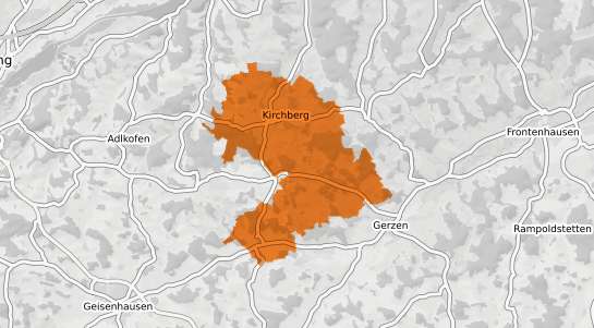 Mietspiegelkarte Kroening