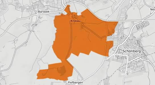 Mietspiegelkarte Krokau