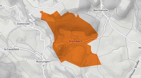 Mietspiegelkarte Krombach Unterfranken
