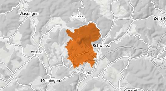 Mietspiegelkarte Kuehndorf b. Suhl