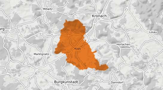 Mietspiegelkarte K&uuml;ps