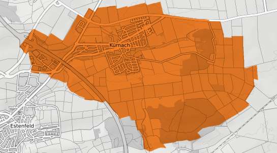 Mietspiegelkarte Kuernach
