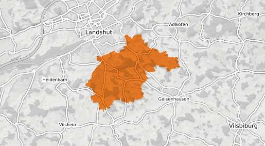 Mietspiegelkarte Kumhausen