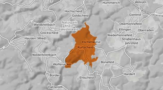 Mietspiegelkarte Kurtscheid