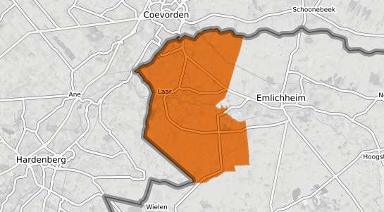 Mietspiegelkarte Laar Vechte