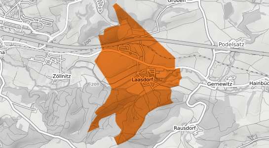 Mietspiegelkarte Laasdorf