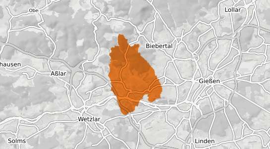 Mietspiegelkarte Lahnau