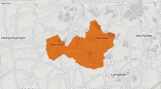 Mietspiegelkarte Lahstedt