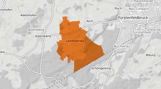 Mietspiegelkarte Landsberied