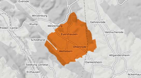 Mietspiegelkarte Landwehr b. Alfeld, Leine