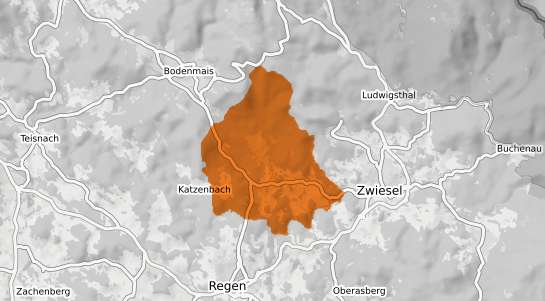 Mietspiegelkarte Langdorf b. Regen