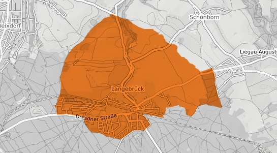 Mietspiegelkarte Langebrueck