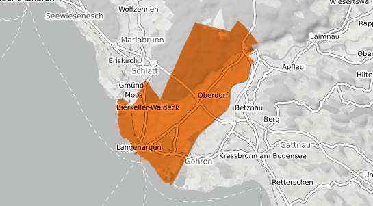 Mietspiegelkarte Langenargen