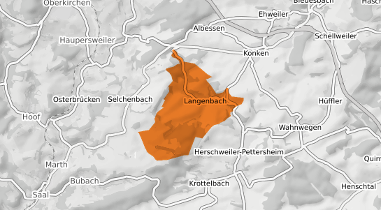 Mietspiegelkarte Langenbach b. Schleiz