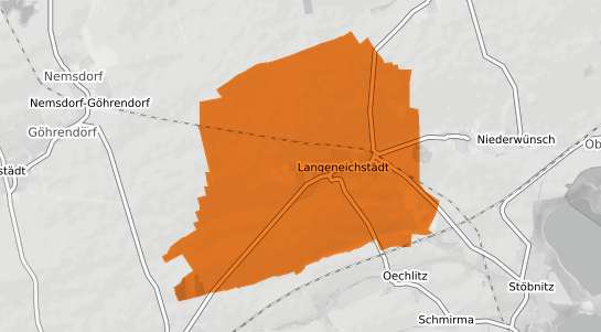 Mietspiegelkarte Langeneichstaedt