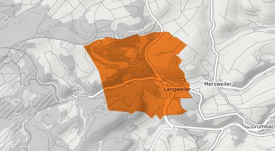 Mietspiegelkarte Langweiler b. Lauterecken