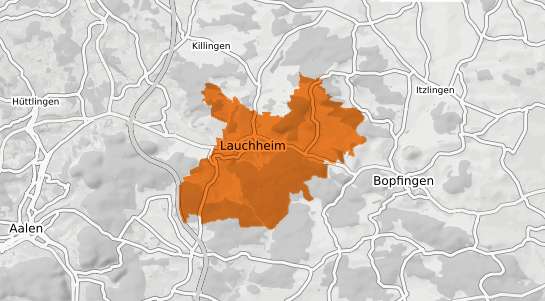 Mietspiegelkarte Lauchheim