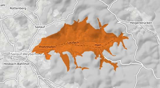 Mietspiegelkarte Laufach