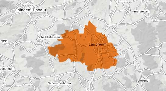 Mietspiegelkarte Laupheim