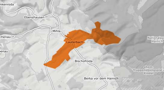 Mietspiegelkarte Lauterbach Schwarzwald
