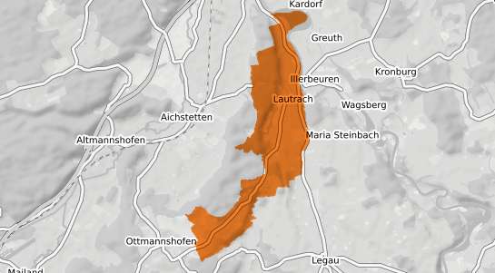 Mietspiegelkarte Lautrach